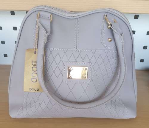 Gorgeous Grey Handbag with Shoulder Straps / Bargain R1 Starting Bid!