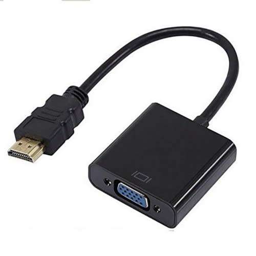 VGA to HDMI Adaptor - HDMI Male to VGA Female Cable Adaptor Converter