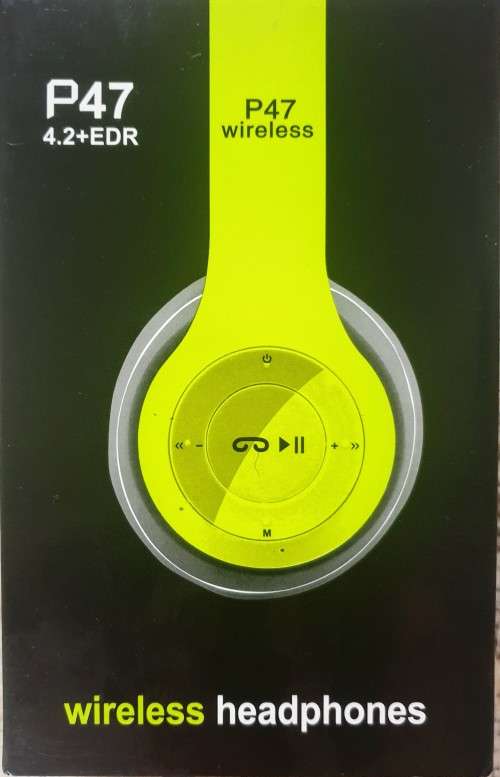 P47 Wireless Bluetooth Headphones - Green
