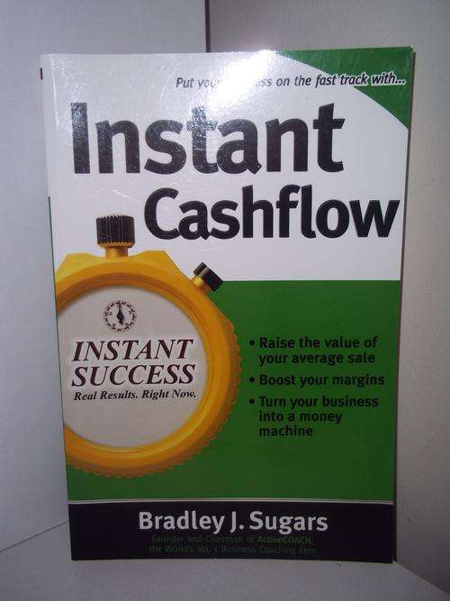 "Instant cashflow" book by Bradley Sugars (new)