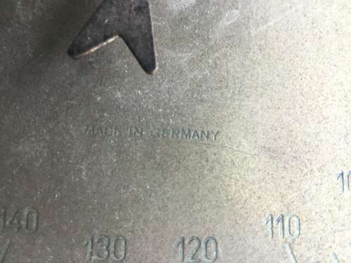 Vintage 220Lb Pull scale made in Germany