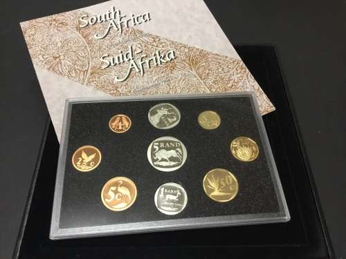 #Freedomyear ***1994 South African Proof coin set***