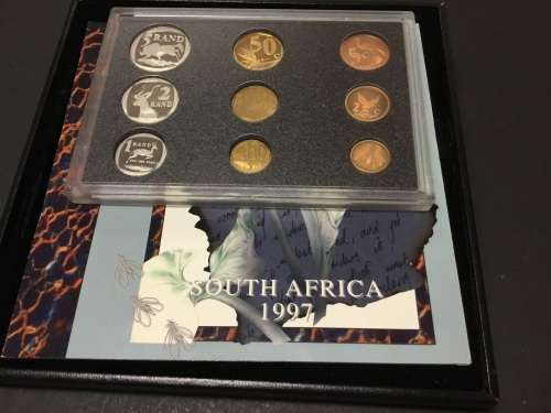 **1997 Proof set** South Africa munt company