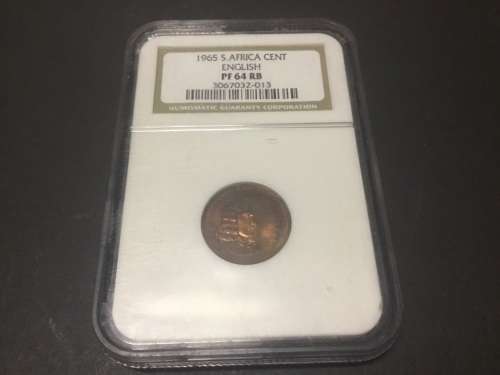 1965 S. Africa Cent //English// (NGC)