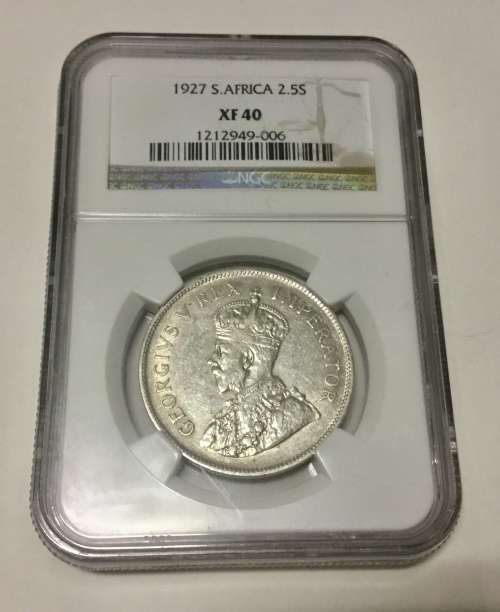 || 1927 TWO & A HALF SHILLINGS || - XF40 -