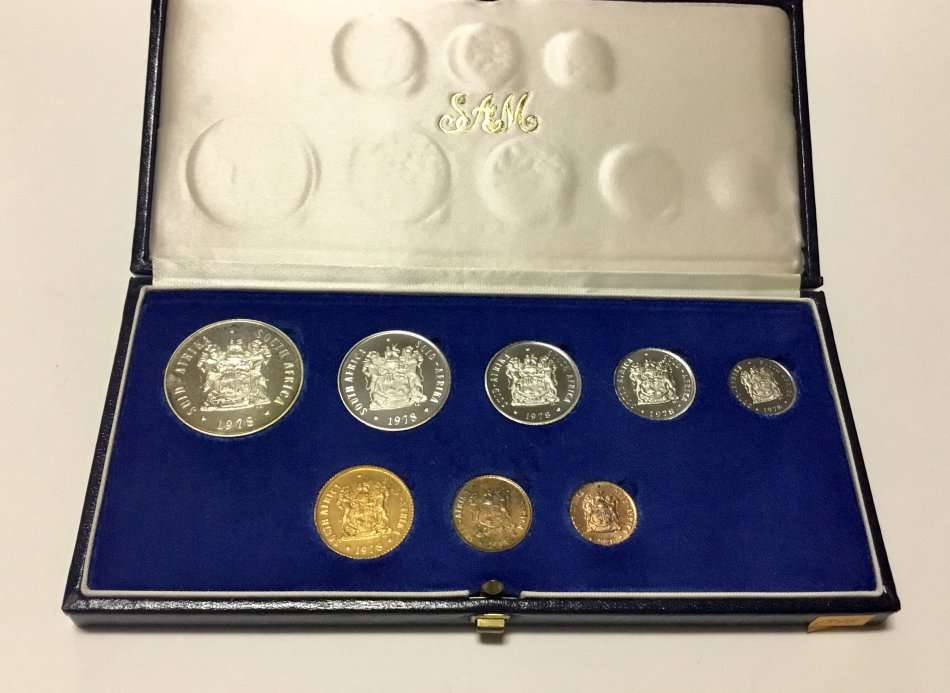 || 1978 SA munt Proof Coin Set ||