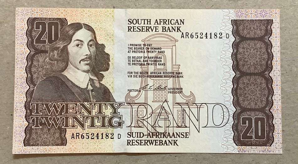 CL STALS Twenty Rand Note