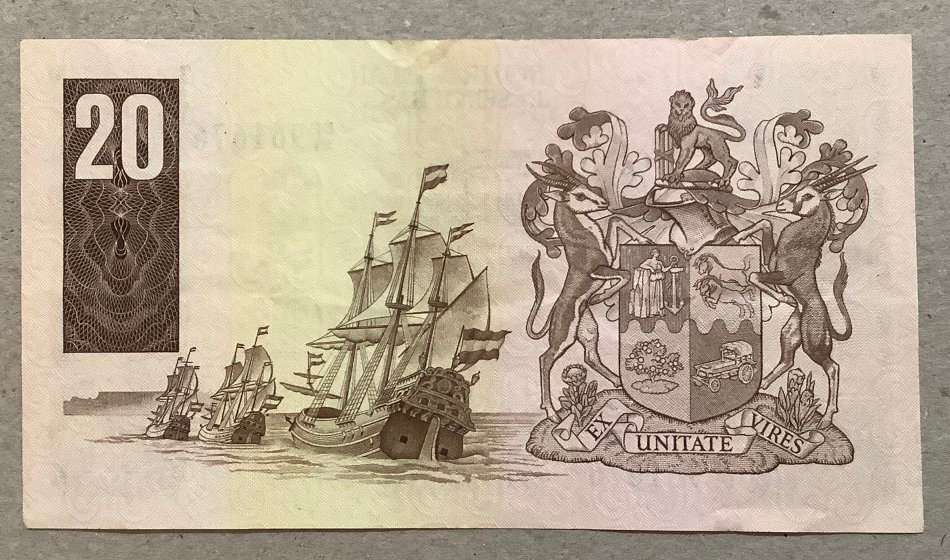 GPC DE KOCK Twenty Rand Note