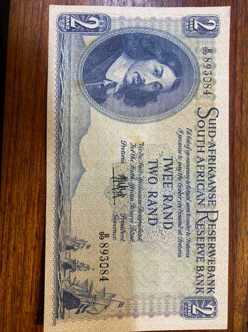 1961 MH de Kock R2 note