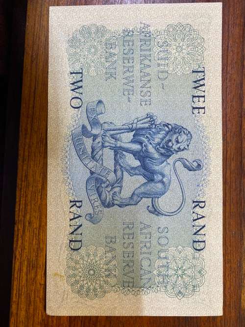 1961 MH de Kock R2 note