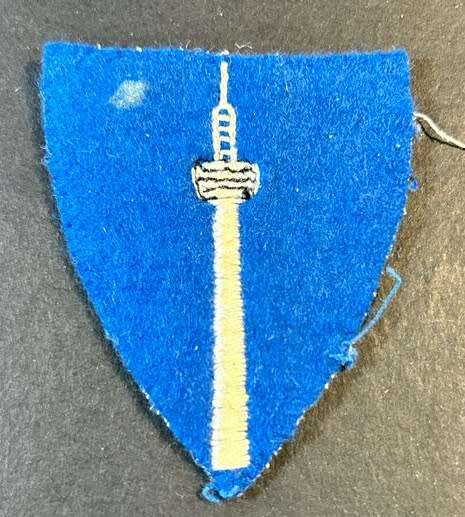 SADF - Johannesburg West Commando Shoulder Flash