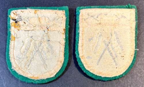 SADF - Cape Fortress Signal Cloth Flashes ( Not Easy to Find )