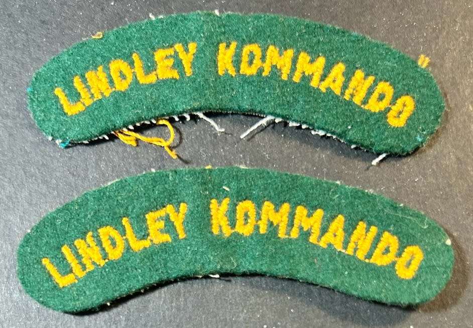 SADF - Lindley Commando Shoulder Titles