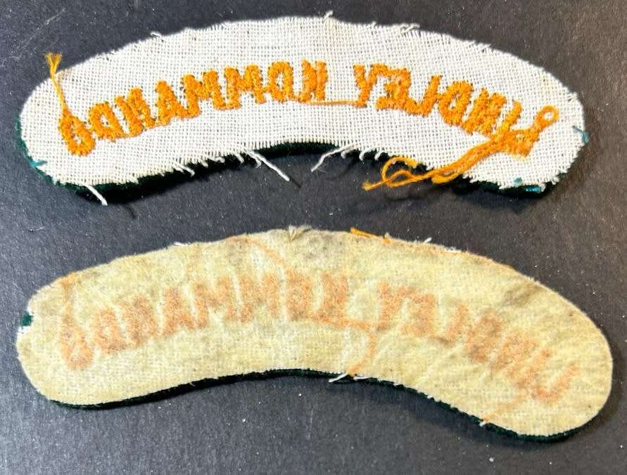 SADF - Lindley Commando Shoulder Titles