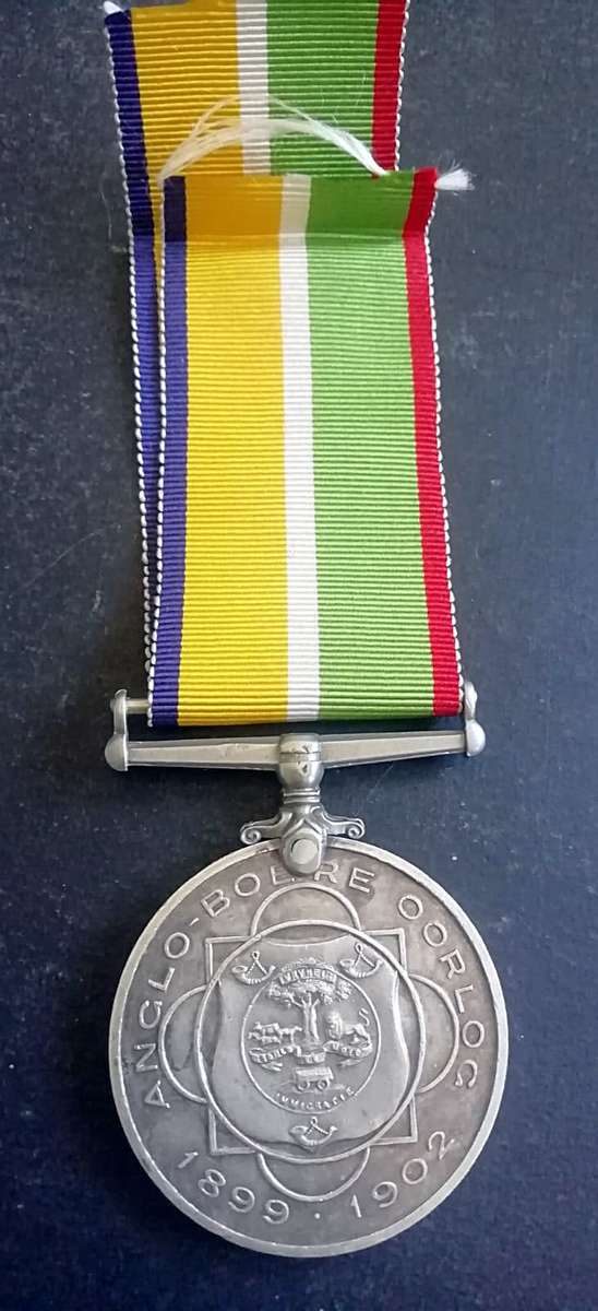 Full Size Anglo Boer War Medal (ABO) To: Burger J.J.P Meyer