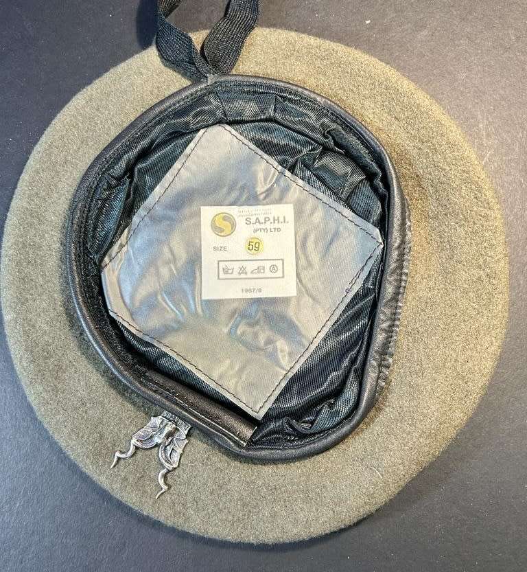 SADF - South West Africa Territory Forces (SWATF) Area Force Beret ( No Bar )