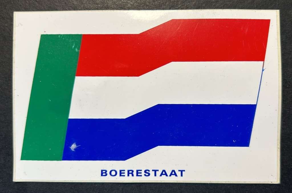 AWB - The Afrikaner Weerstandsbeweging  - Afrikaner Resistence Sticker