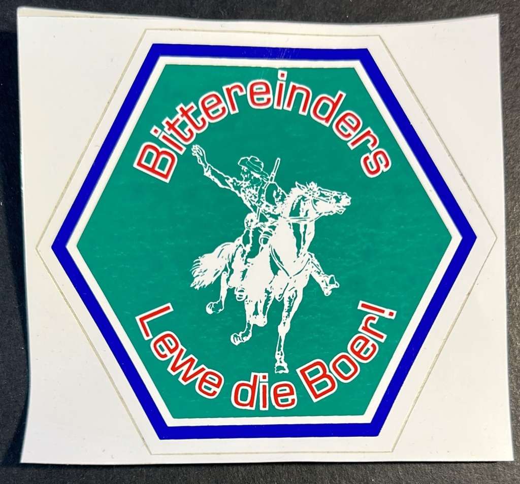 AWB - The Afrikaner Weerstandsbeweging  - Afrikaner Resistence Sticker