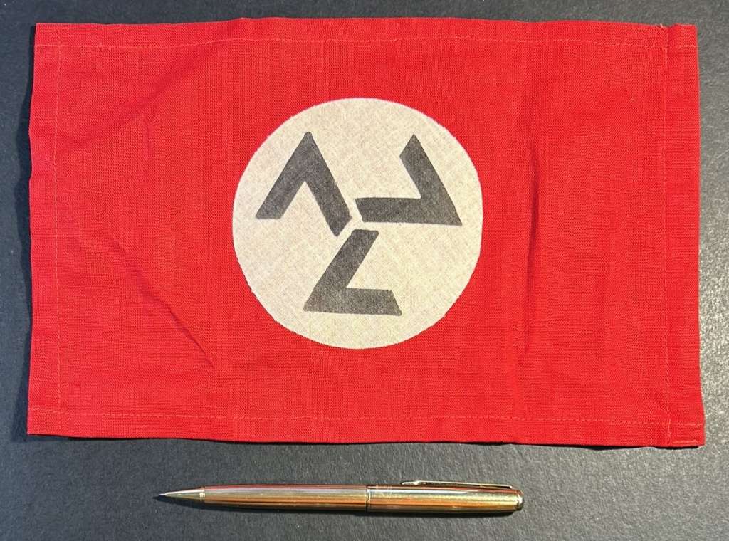 AWB - The Afrikaner Weerstandsbeweging  - Afrikaner Resistence Movement Small Flag/Arm Band