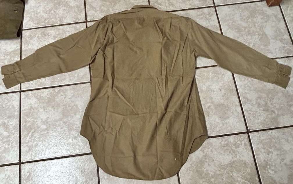 SADF - Brown Longsleeve Shirt Dated 1966