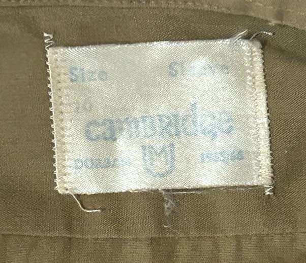 SADF - Brown Longsleeve Shirt Dated 1966