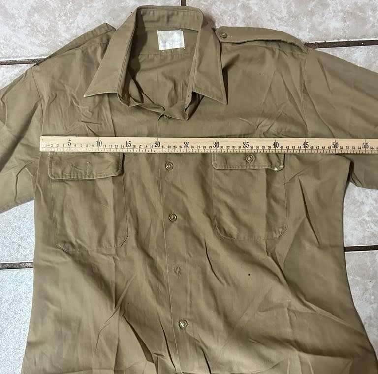 SADF - Brown Longsleeve Shirt Dated 1966