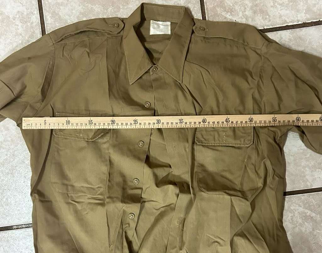 SADF - Brown Longsleeve Shirt Dated 1966