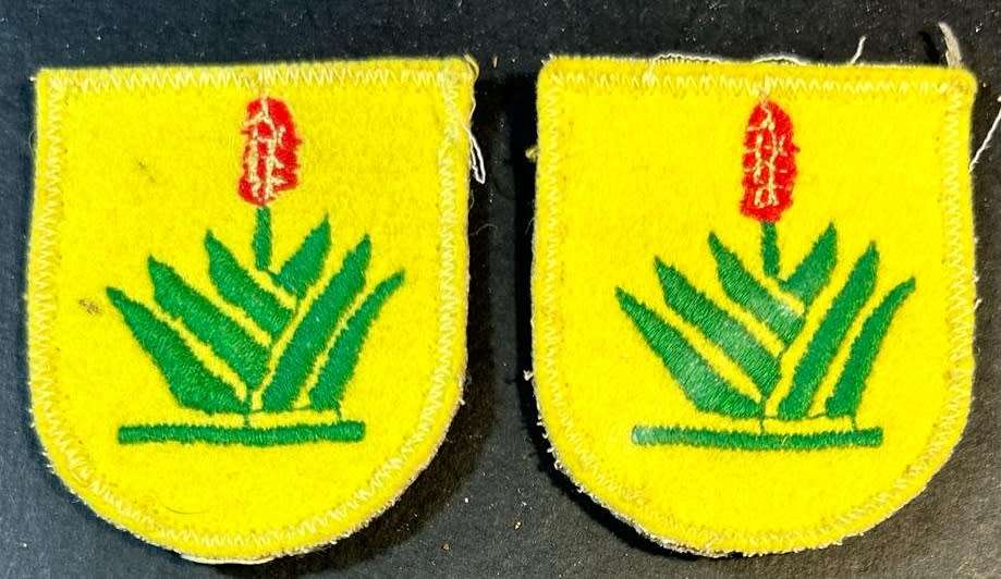 SADF - Karoo Commando Shoulder Flashes