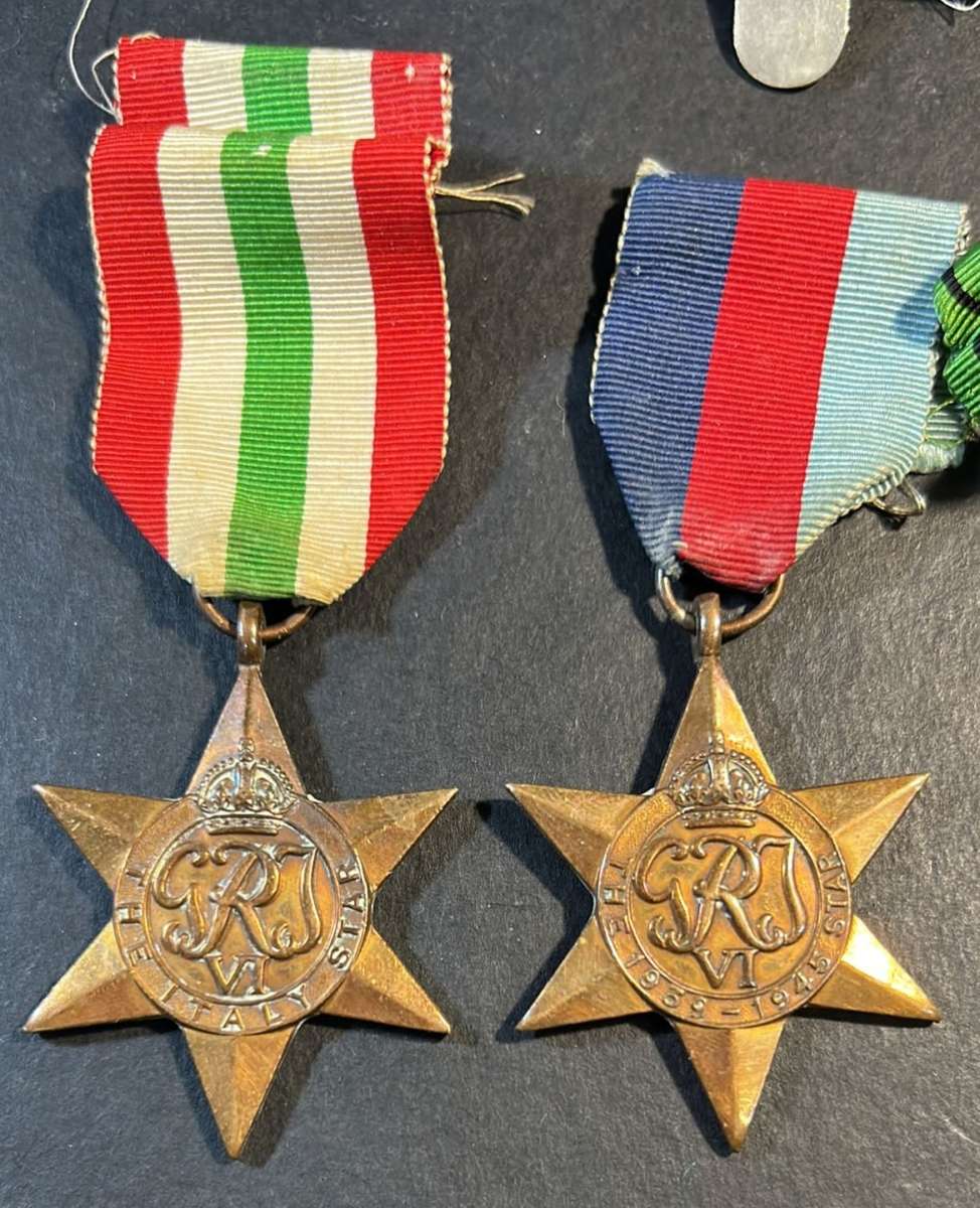 Full Size - World War Two Efficiency Group of 6 to: PTE B.H Pinnock - FC/CTH