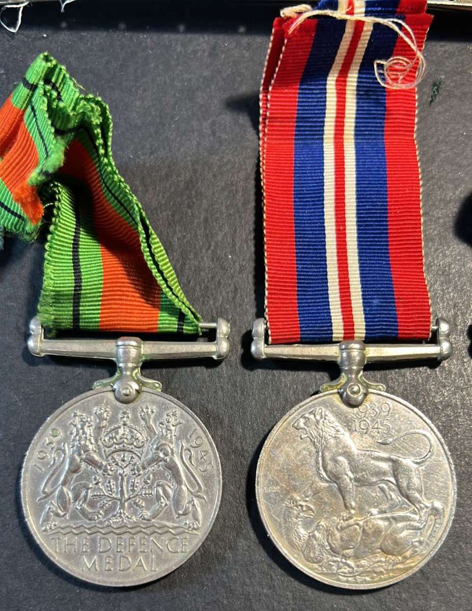 Full Size - World War Two Efficiency Group of 6 to: PTE B.H Pinnock - FC/CTH