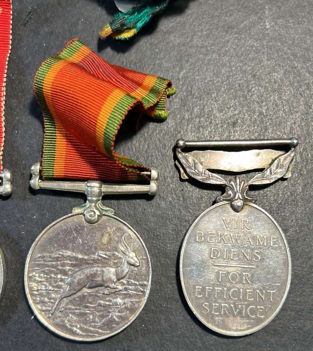 Full Size - World War Two Efficiency Group of 6 to: PTE B.H Pinnock - FC/CTH