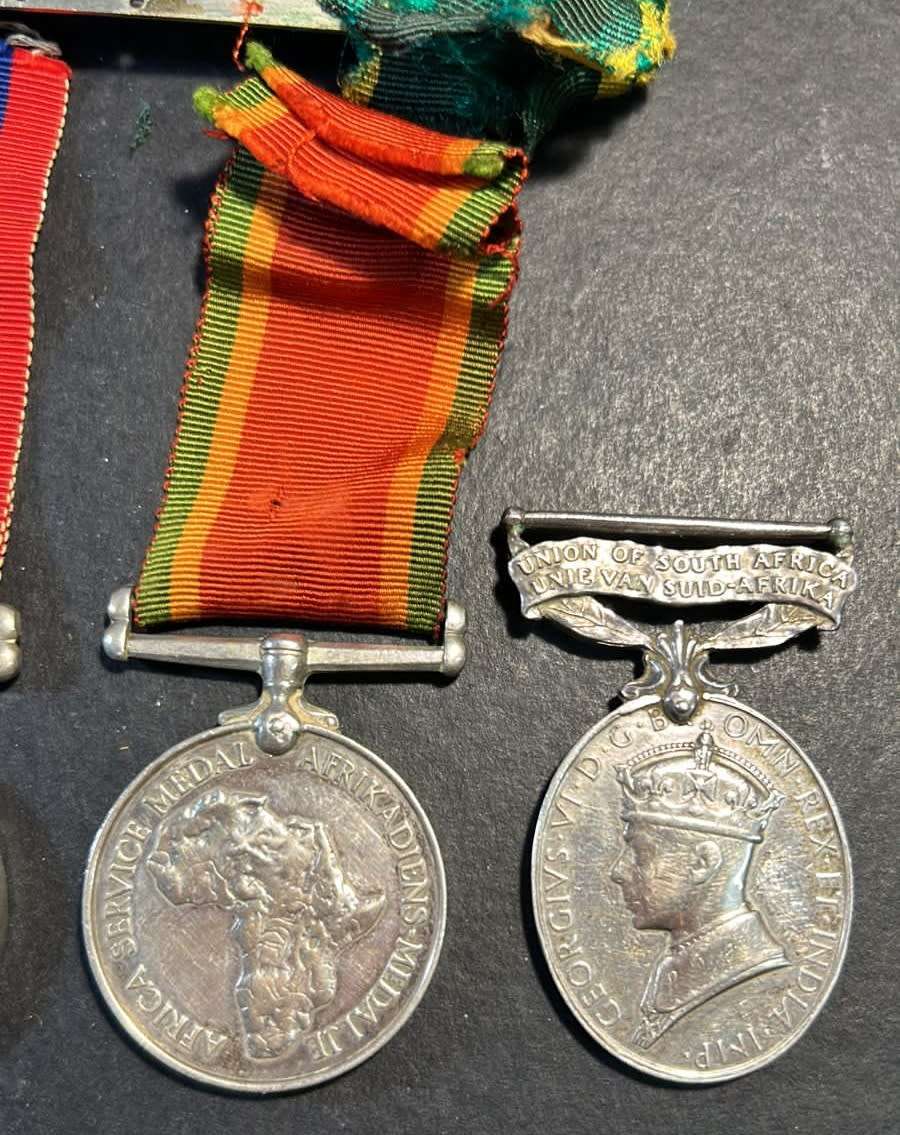 Full Size - World War Two Efficiency Group of 6 to: PTE B.H Pinnock - FC/CTH