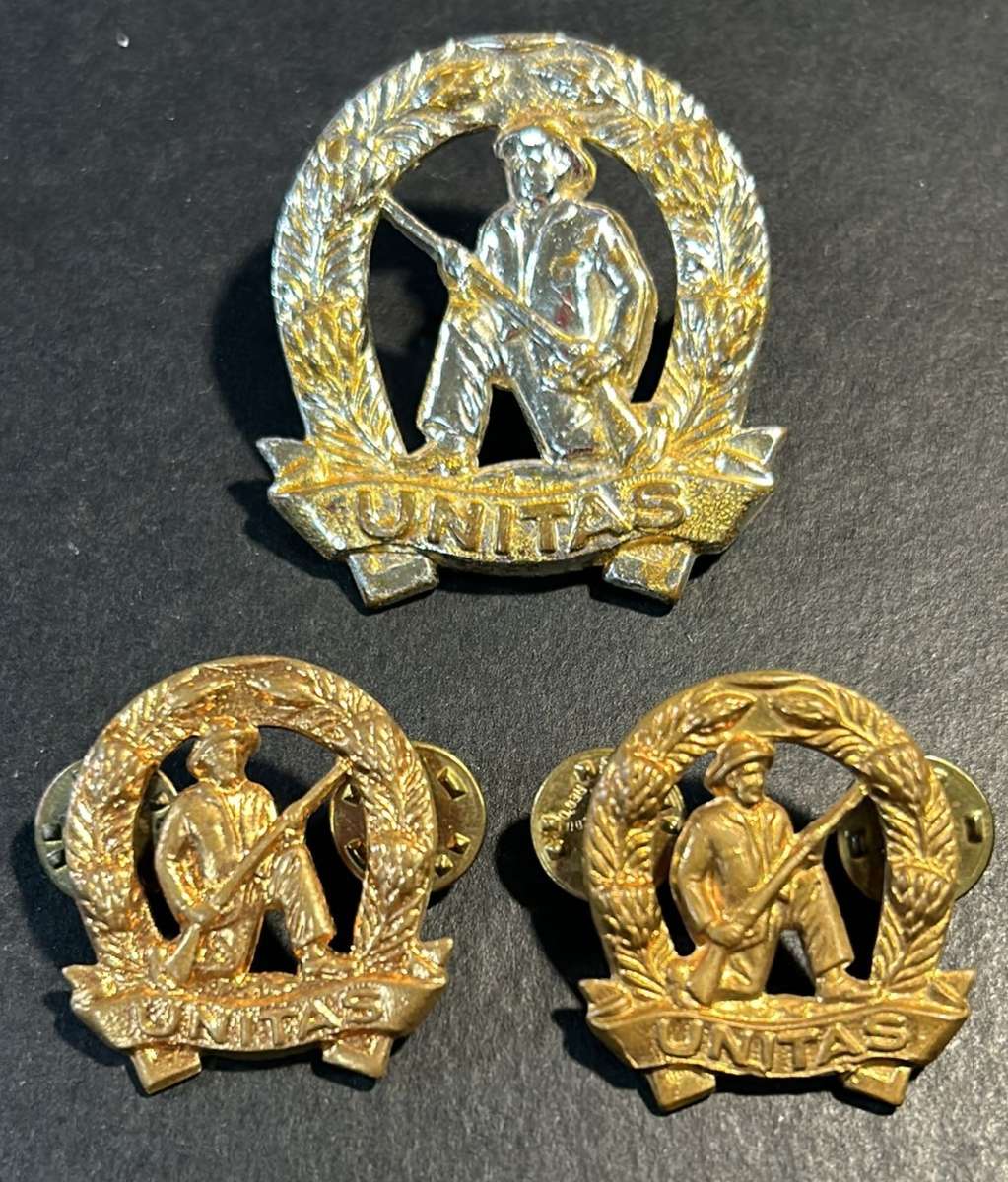 SADF - Commando Cap and Collar Set ( Collars not Facing )