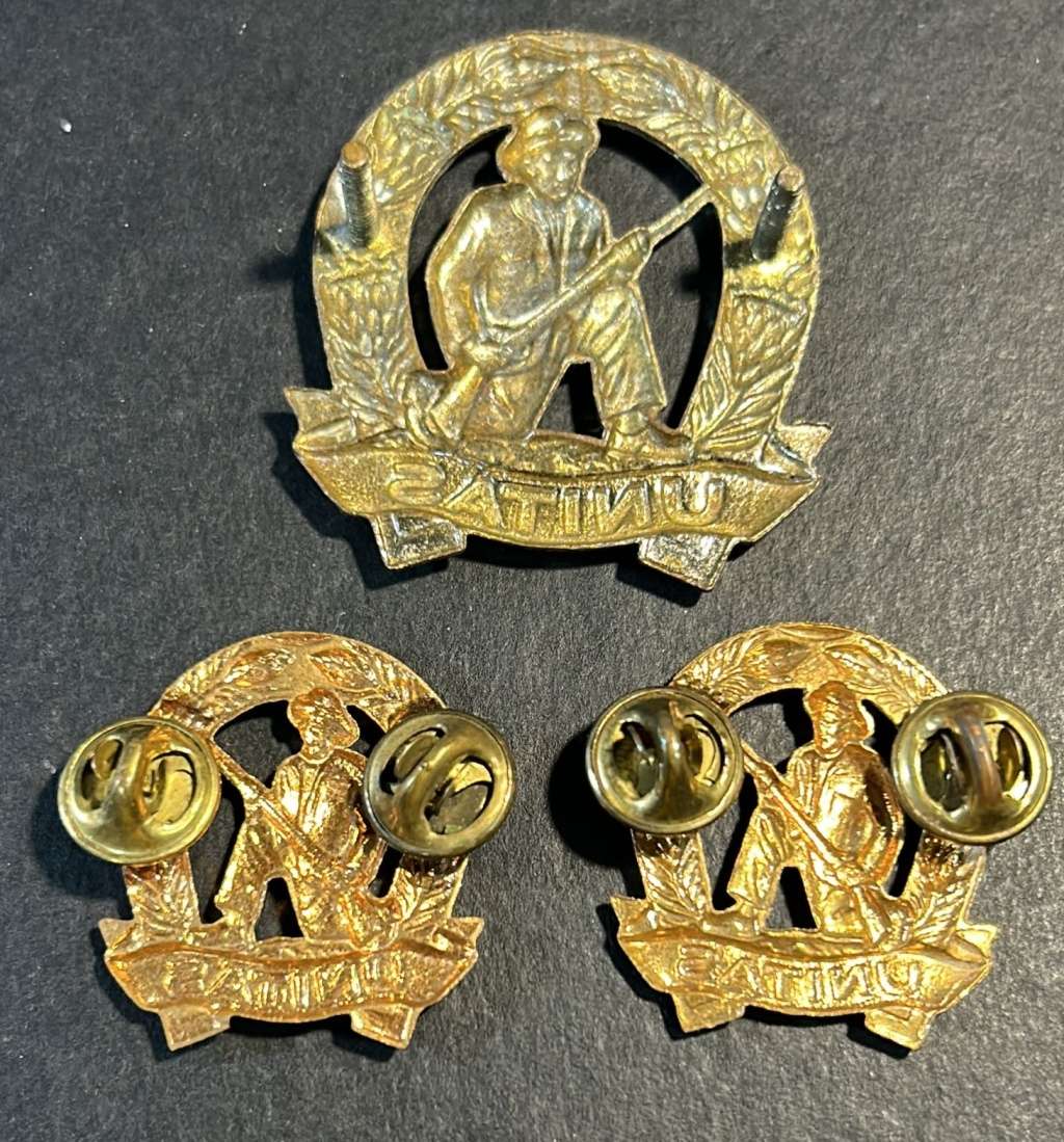 SADF - Commando Cap and Collar Set ( Collars not Facing )