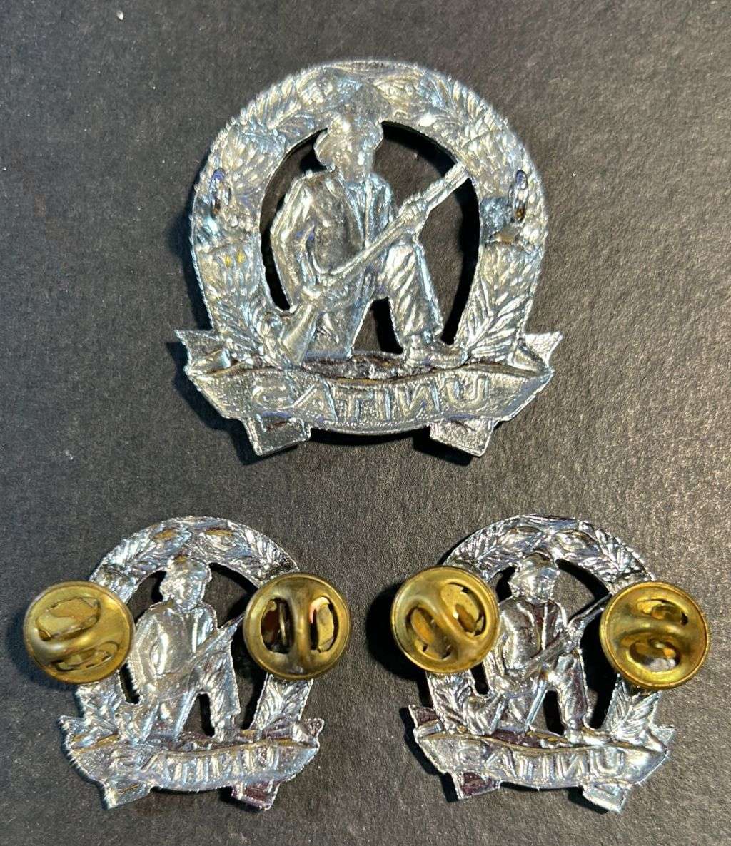 SADF - Commando Cap and Collar Set ( Collars not Facing )