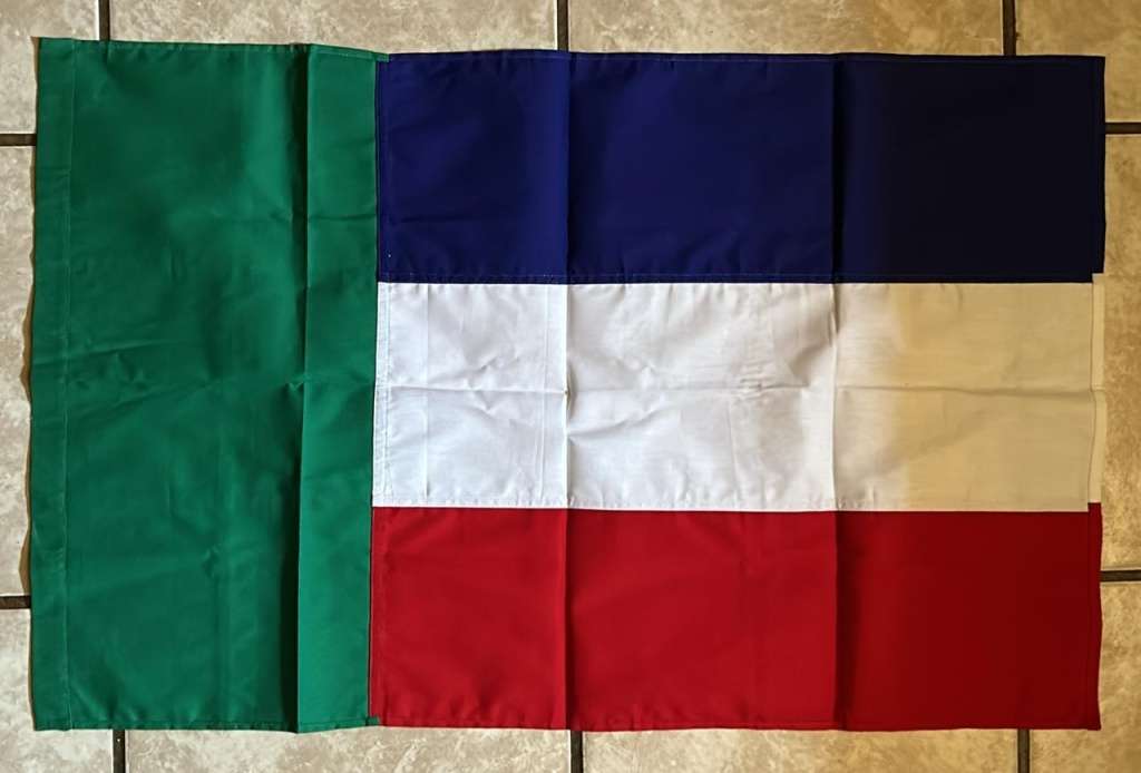 AWB - The Afrikaner Weerstandsbeweging  - Afrikaner Resistence Movement 4 Kleur Storm Flag