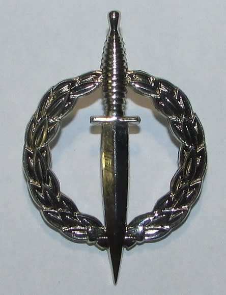SA Army Special Forces (Recce) Operator Badge - Hallmarked Sterling Silver