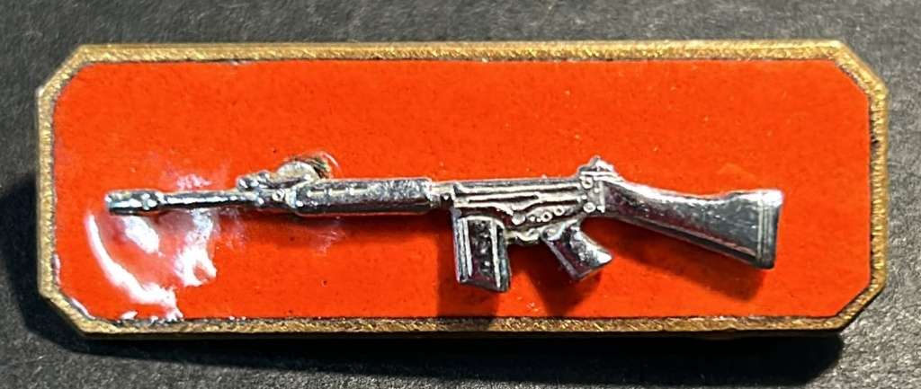 SADF - Silver Marksman Qualification Breast Badge