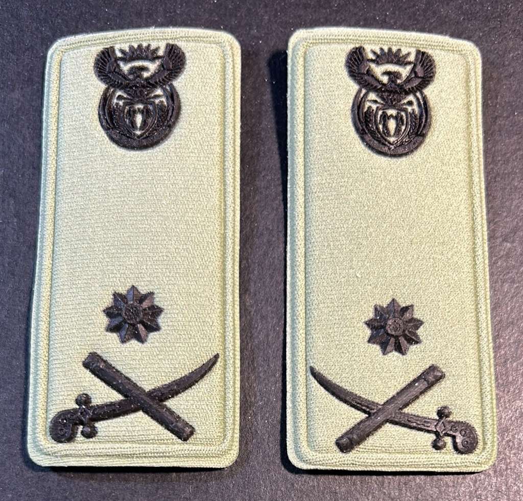 SA Army Brigadier General Rank Pair