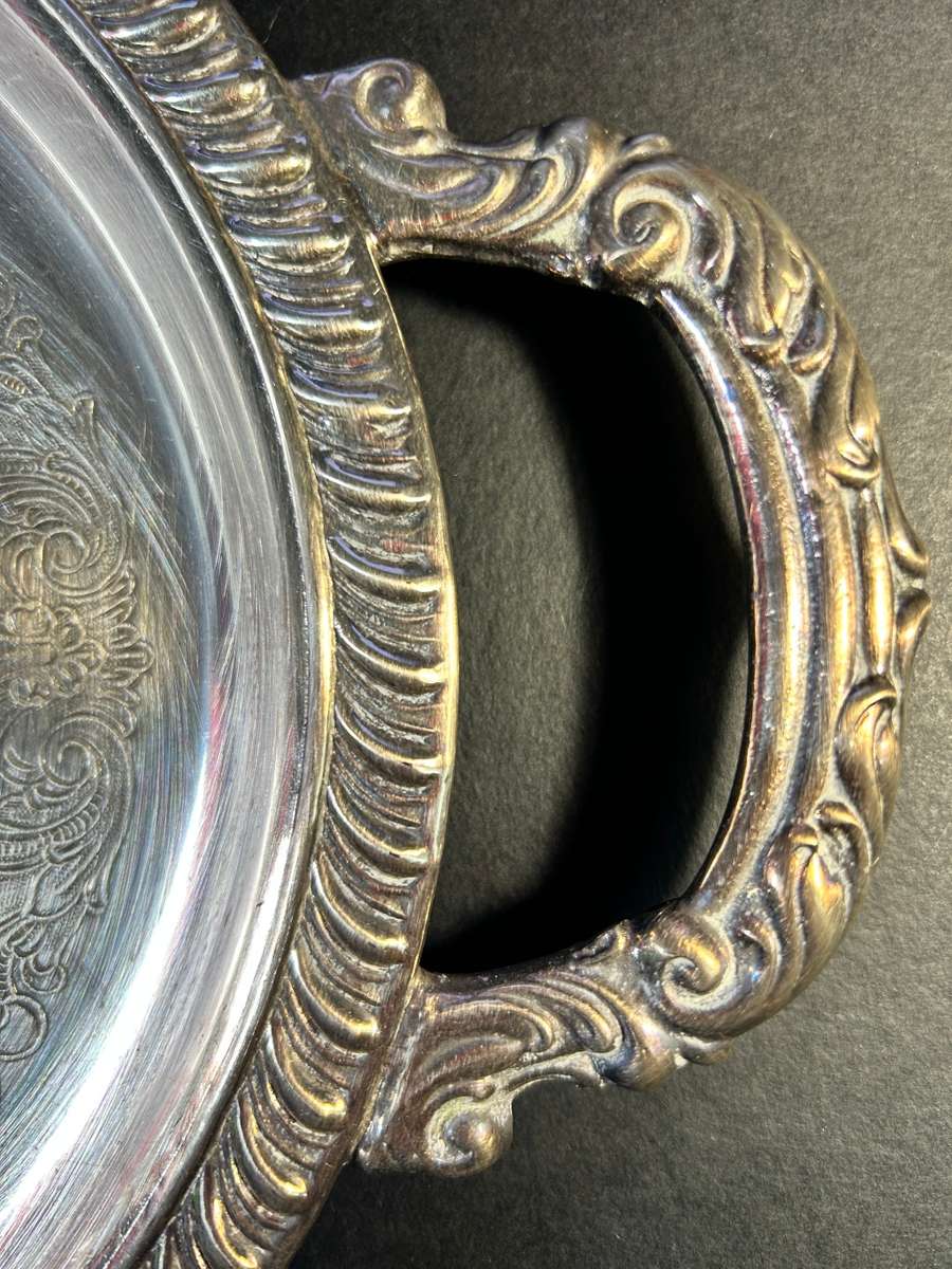 Vintage Silver Plated Tray