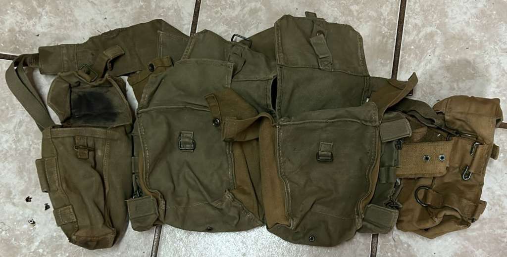 SADF - Webbing Lot ( Battle Used )