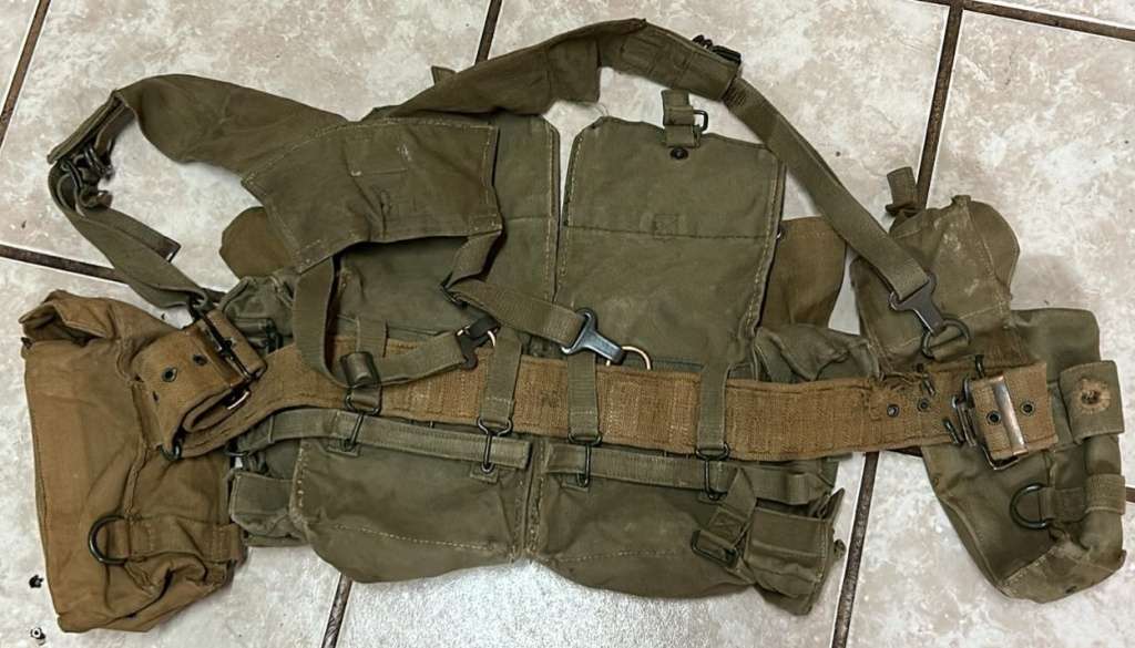 SADF - Webbing Lot ( Battle Used )