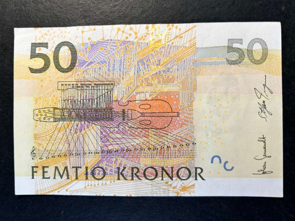 Sweden 50 Kronor Note. 1996 - 2003