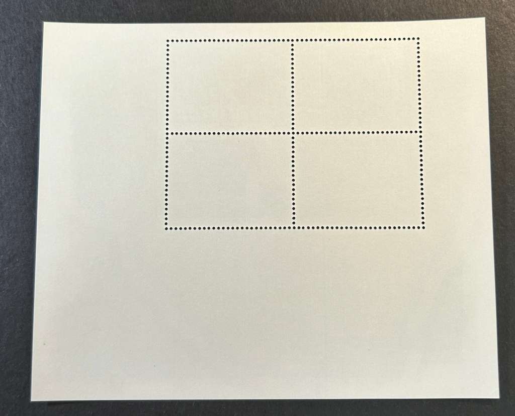 Lighthouses stamp sheet