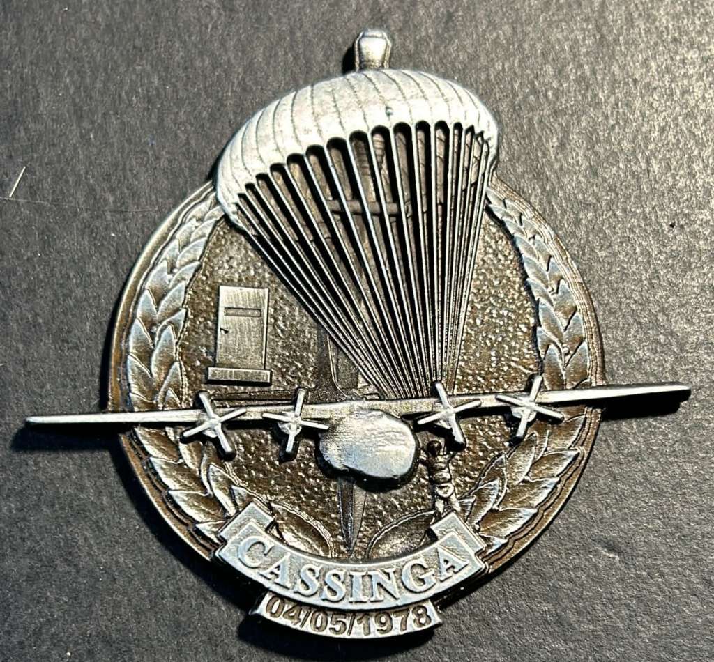 SADF - 1 Parachute Battalion ( Battle for Cassinga ) Challenge Coin/Medallion - Numbered