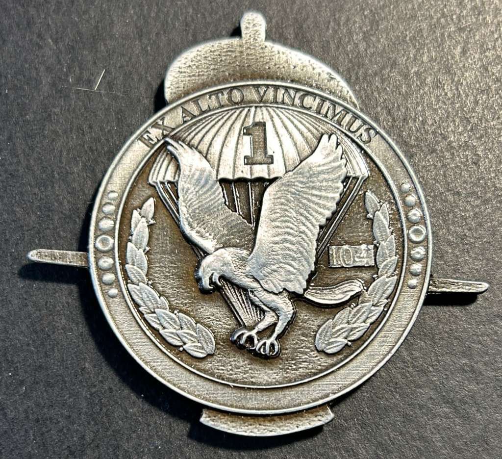 SADF - 1 Parachute Battalion ( Battle for Cassinga ) Challenge Coin/Medallion - Numbered