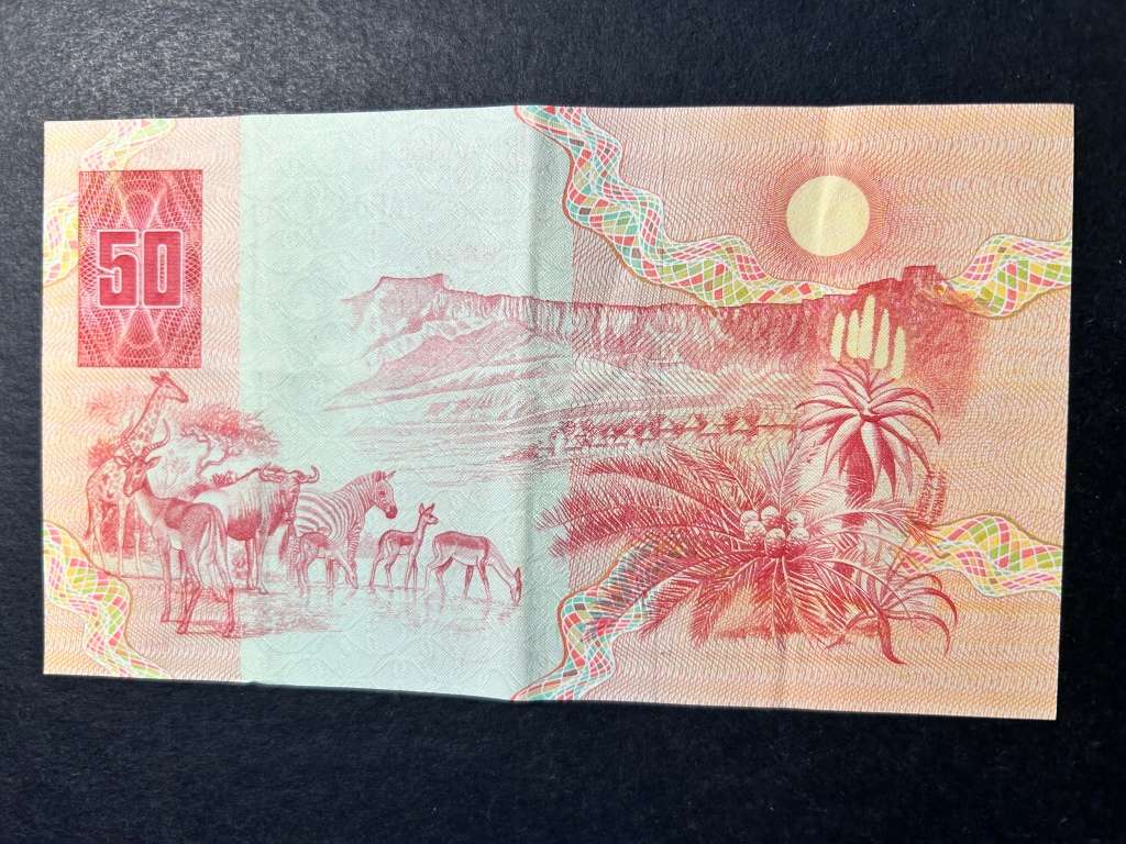 Gerhard de Kock R50 note.
