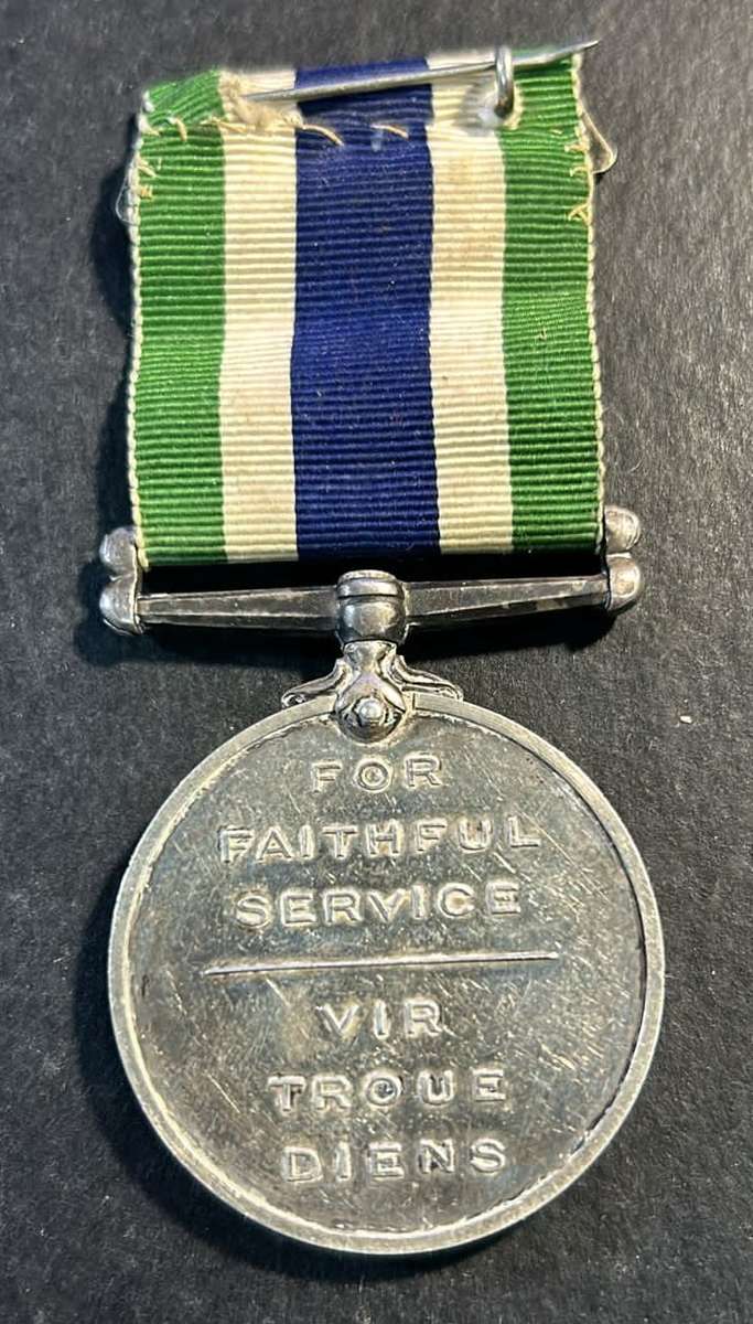 Full Size SAP Faithful Service Medal:SGT PJ Mare