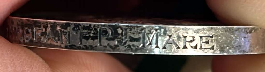 Full Size SAP Faithful Service Medal:SGT PJ Mare