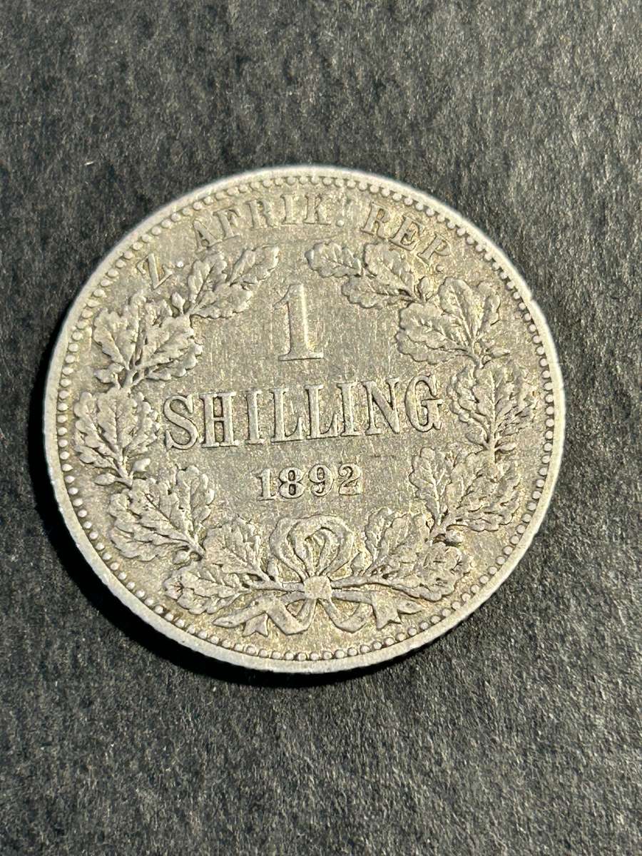 ZAR 1892 1 shilling.